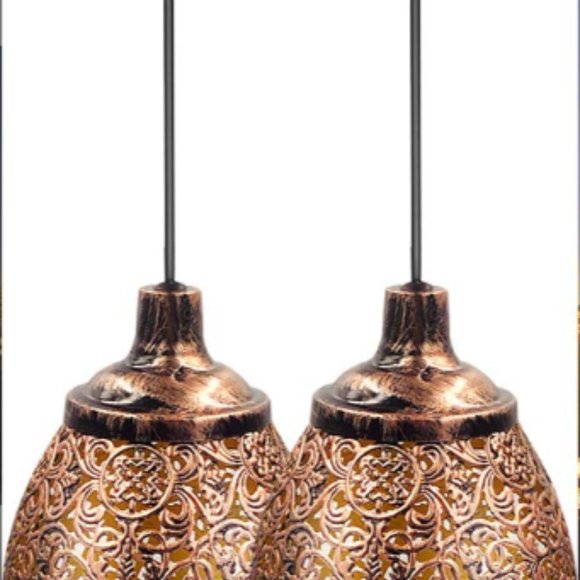 Hanging Solar Lights - Set of 2 - Picture 2 of 5